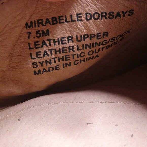 J. Jill Mirabelle Dorsays Leather Cow Hair Pointed Toe Flats Womens 7.5 - Picture 10 of 13